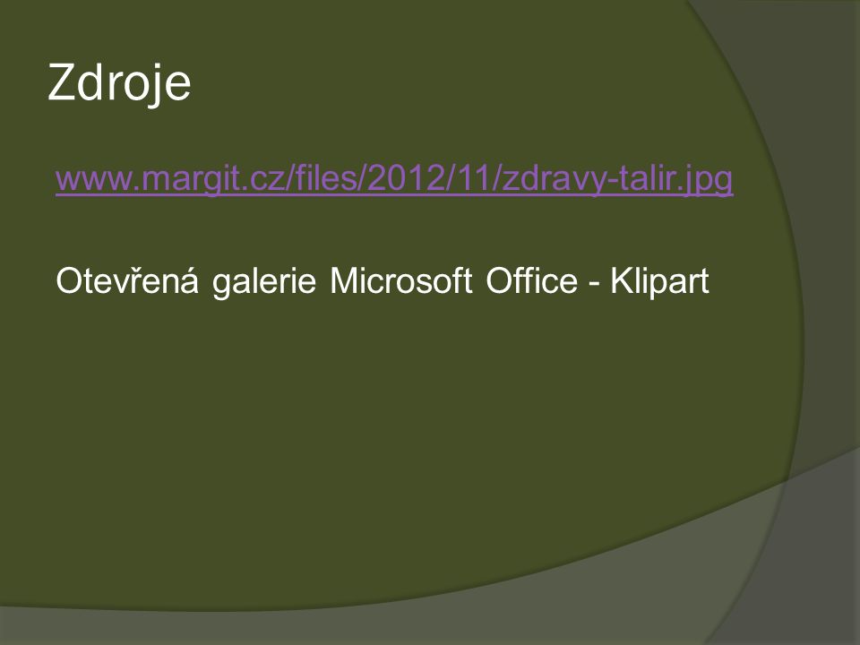 Zdroje   Otevřená galerie Microsoft Office - Klipart