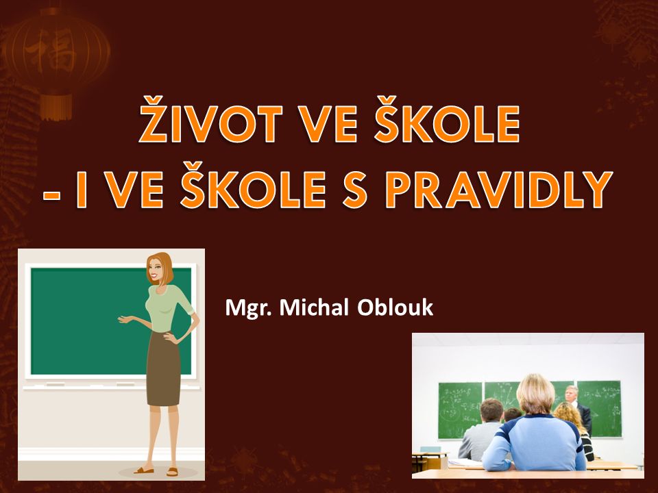 Mgr. Michal Oblouk