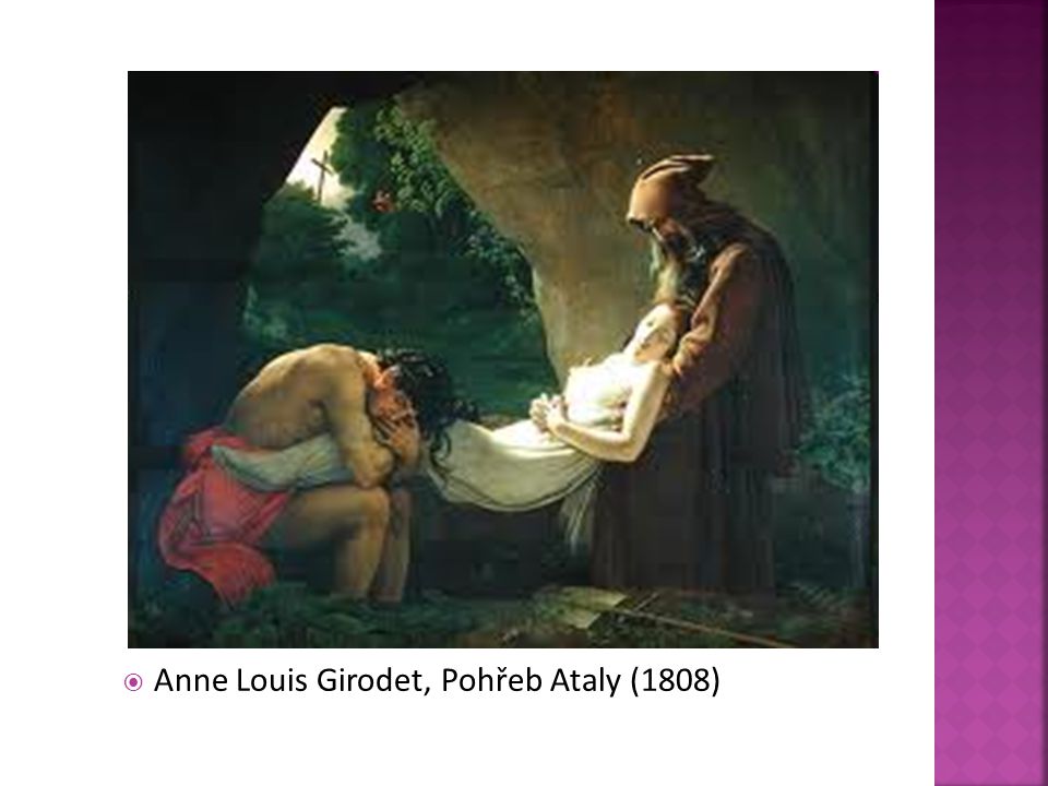  Anne Louis Girodet, Pohřeb Ataly (1808)