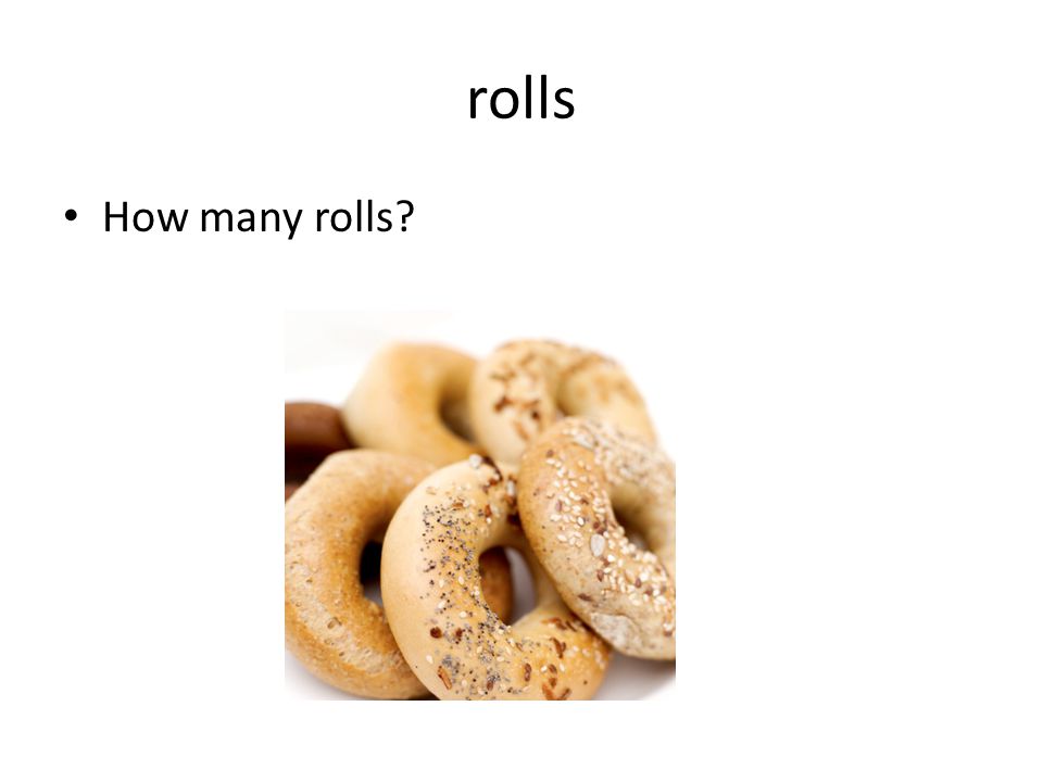 rolls How many rolls
