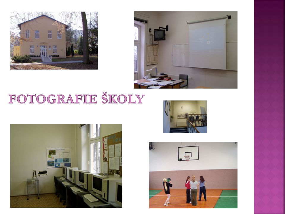 Budova školy se nachází uprostřed zeleně v malebném prostředí městské části Brno-Jundrov.