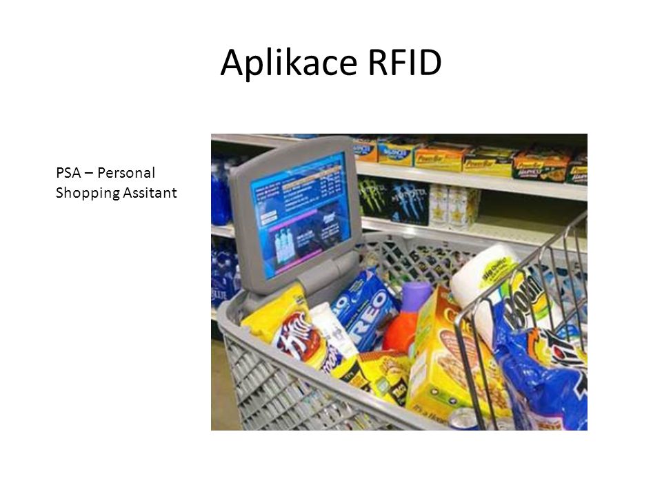 Aplikace RFID PSA – Personal Shopping Assitant