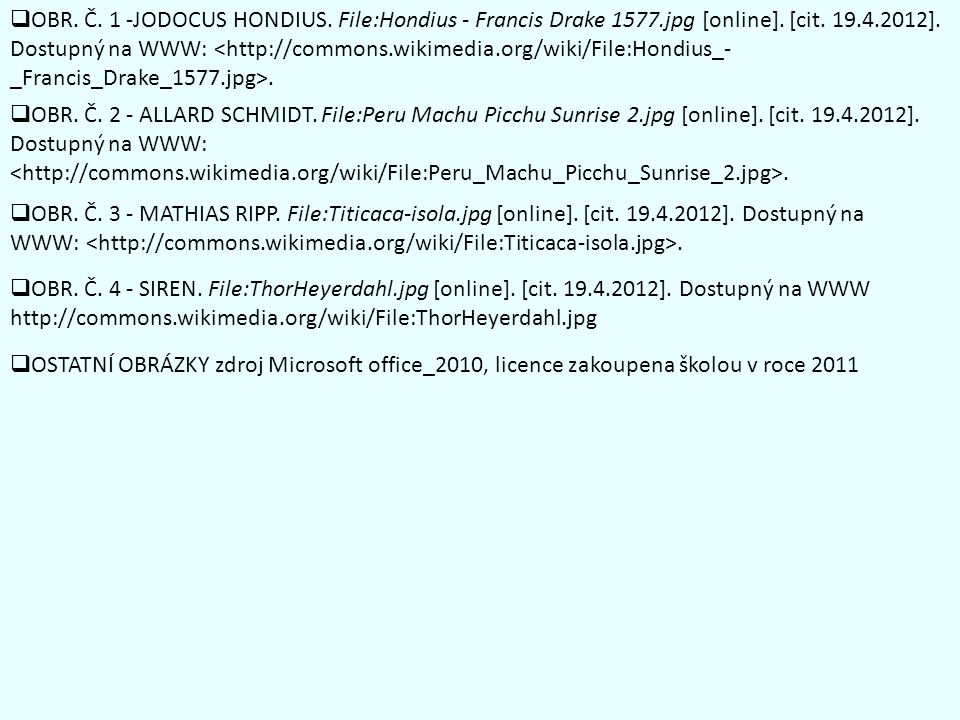  OSTATNÍ OBRÁZKY zdroj Microsoft office_2010, licence zakoupena školou v roce 2011  OBR.
