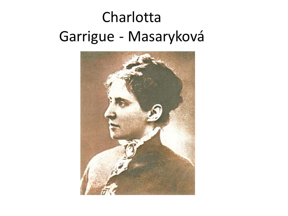 Charlotta Garrigue - Masaryková
