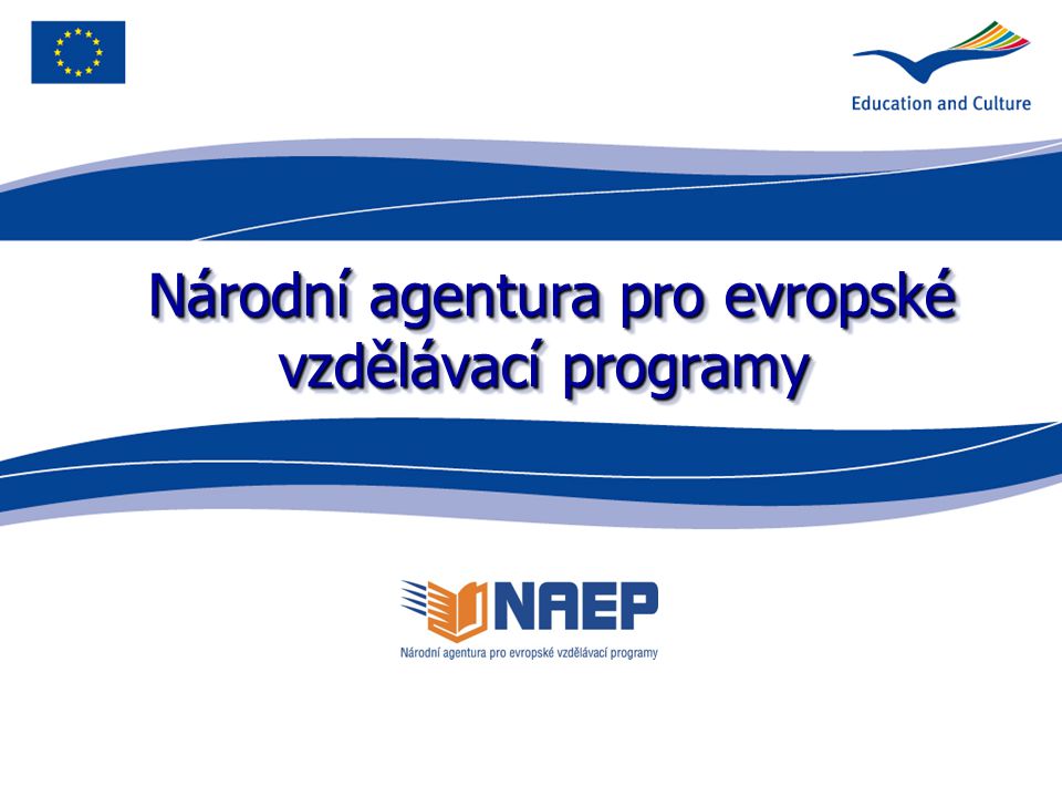 Národní agentura pro evropské vzdělávací programy Národní agentura pro evropské vzdělávací programy