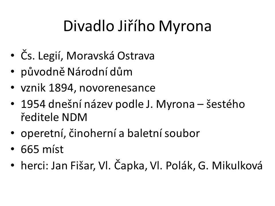 Divadlo Jiřího Myrona Čs.