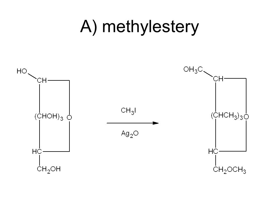 A) methylestery