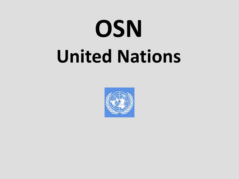 OSN United Nations