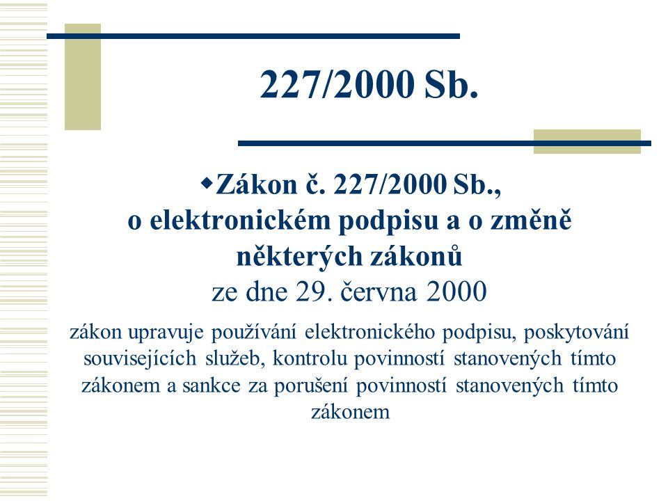 227/2000 Sb.  Zákon č.