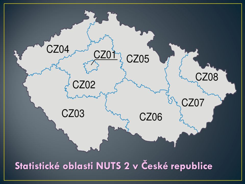 Statistické oblasti NUTS 2 v České republice