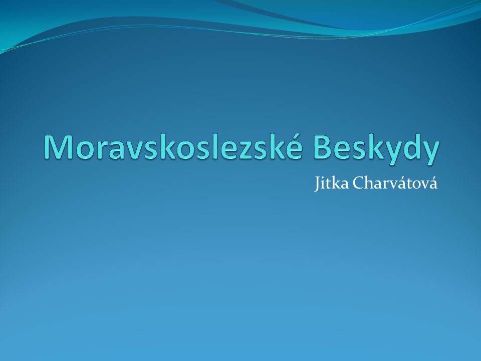 Jitka Charvátová