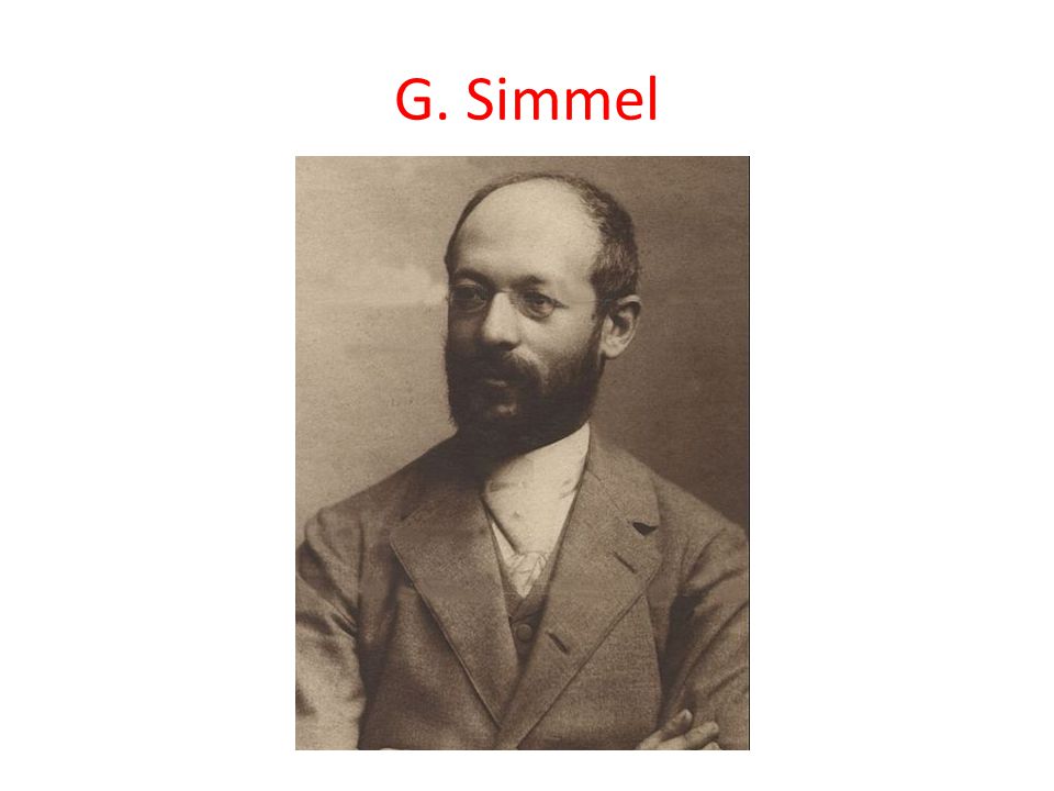G. Simmel