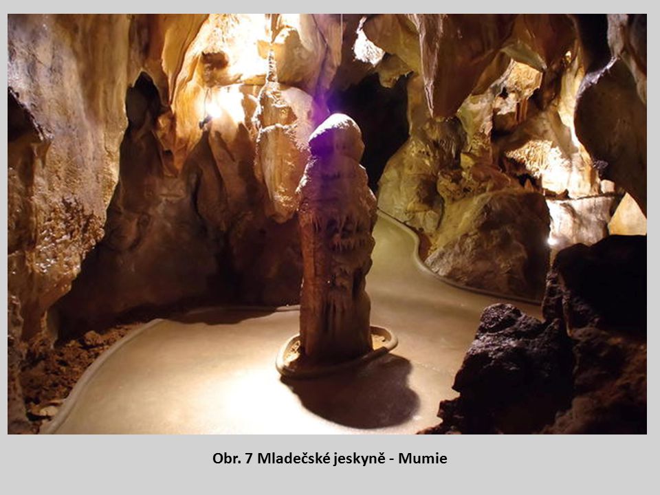 Obr. 7 Mladečské jeskyně - Mumie