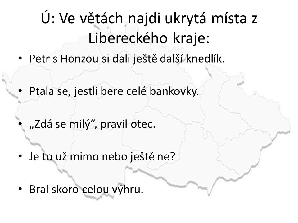 Ú: Ve větách najdi ukrytá místa z Libereckého kraje: Petr s Honzou si dali ještě další knedlík.