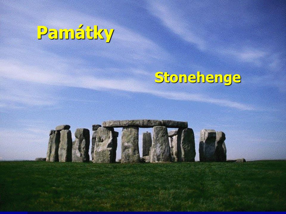Památky Stonehenge Stonehenge