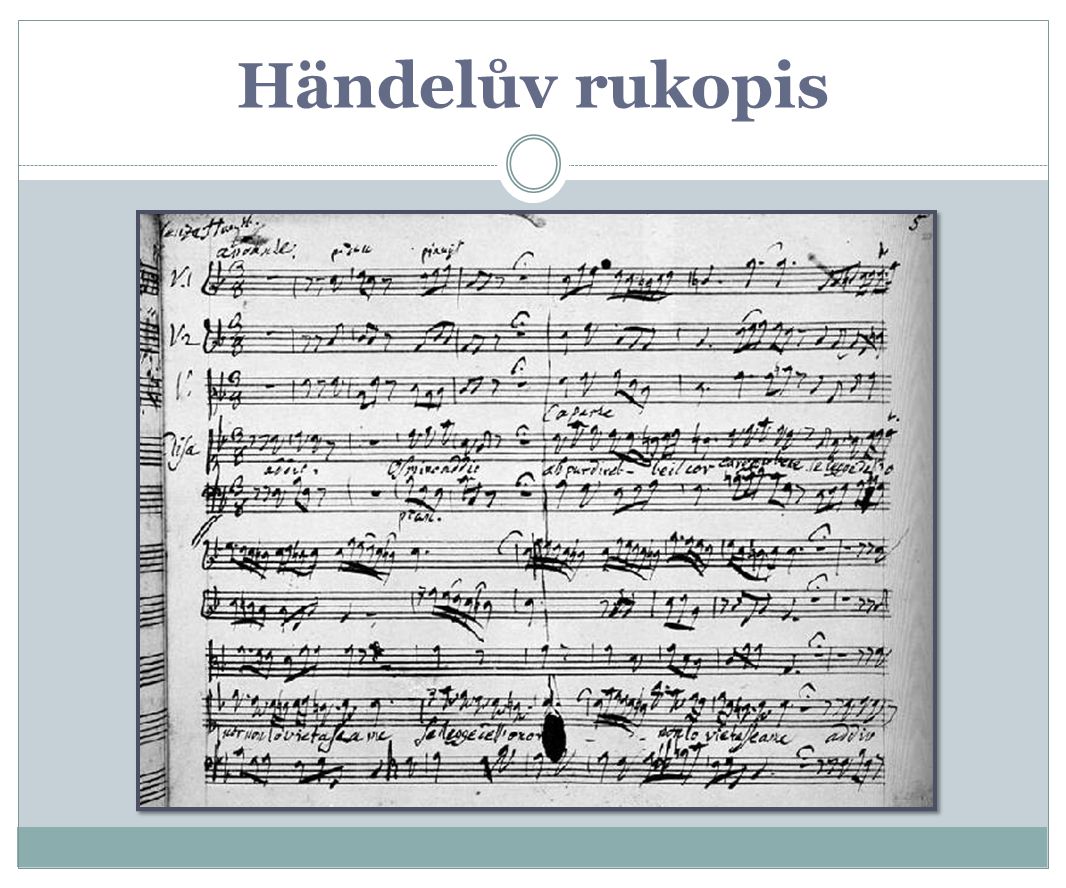 Händelův rukopis