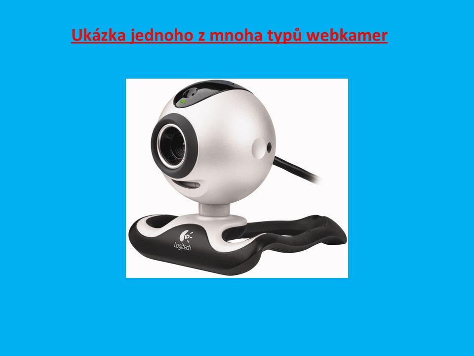 Ukázka jednoho z mnoha typů webkamer