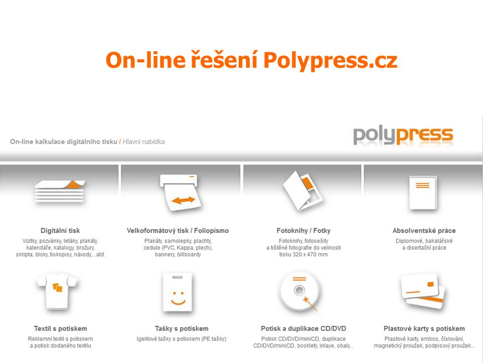 On-line řešení Polypress.cz