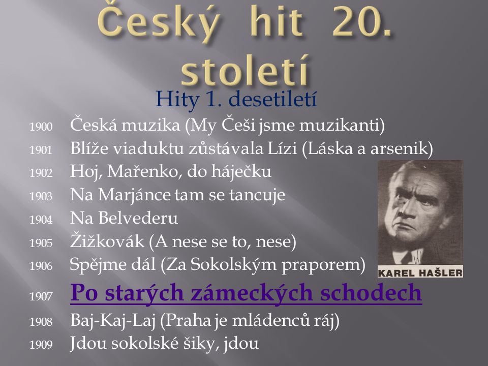 Český hit 20. století/1