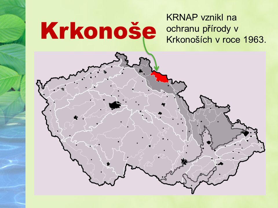 Krkonošský národní park KRNAP