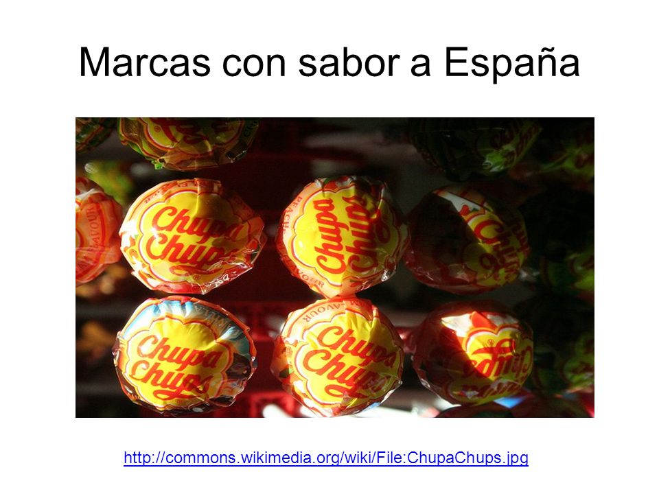 Marcas con sabor a España