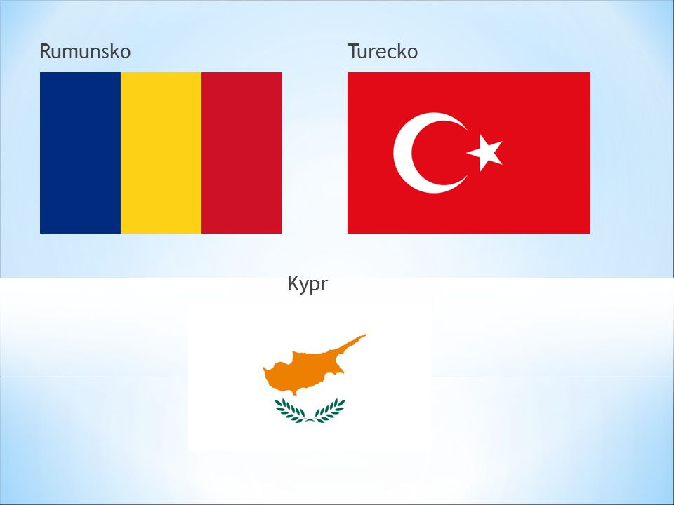 Rumunsko Turecko Kypr