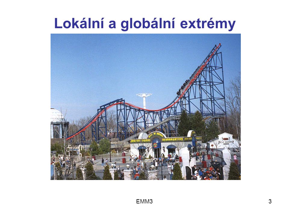 EMM33 Lokální a globální extrémy