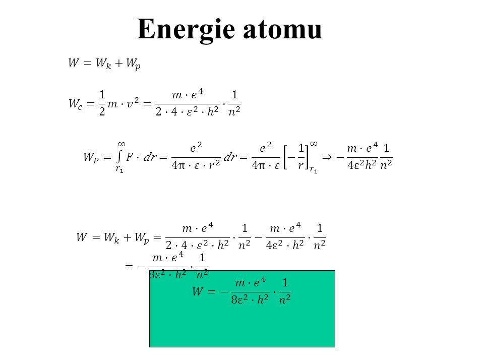 Energie atomu