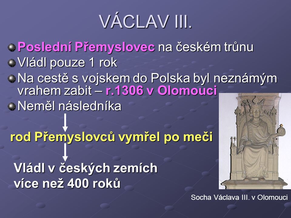VÁCLAV III.