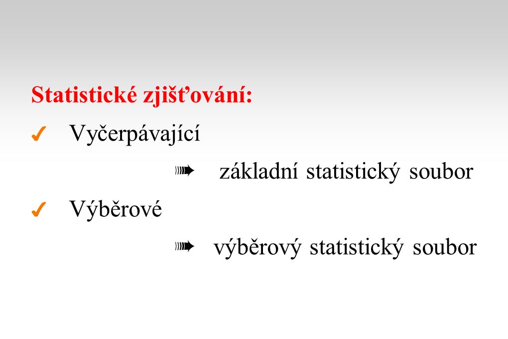 Statistické zjišťování