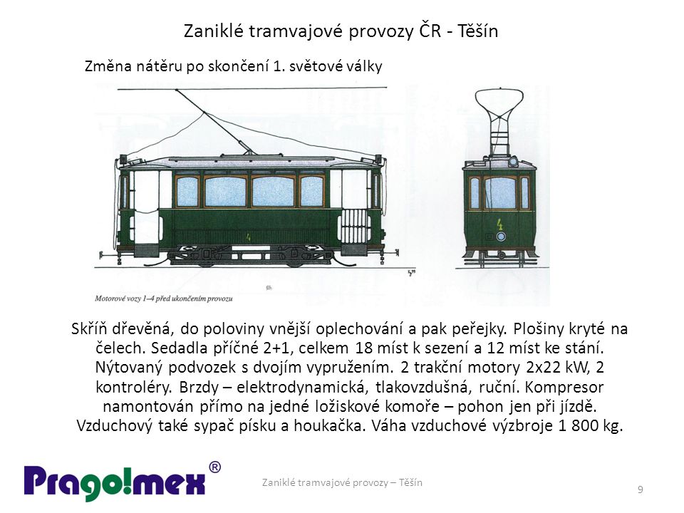 Zaniklé tramvajové provozy ČR - Těšín Skříň dřevěná, do poloviny vnější oplechování a pak peřejky.
