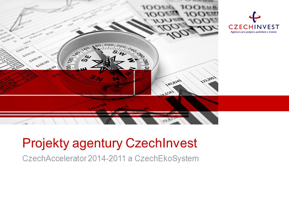 Projekty agentury CzechInvest CzechAccelerator a CzechEkoSystem