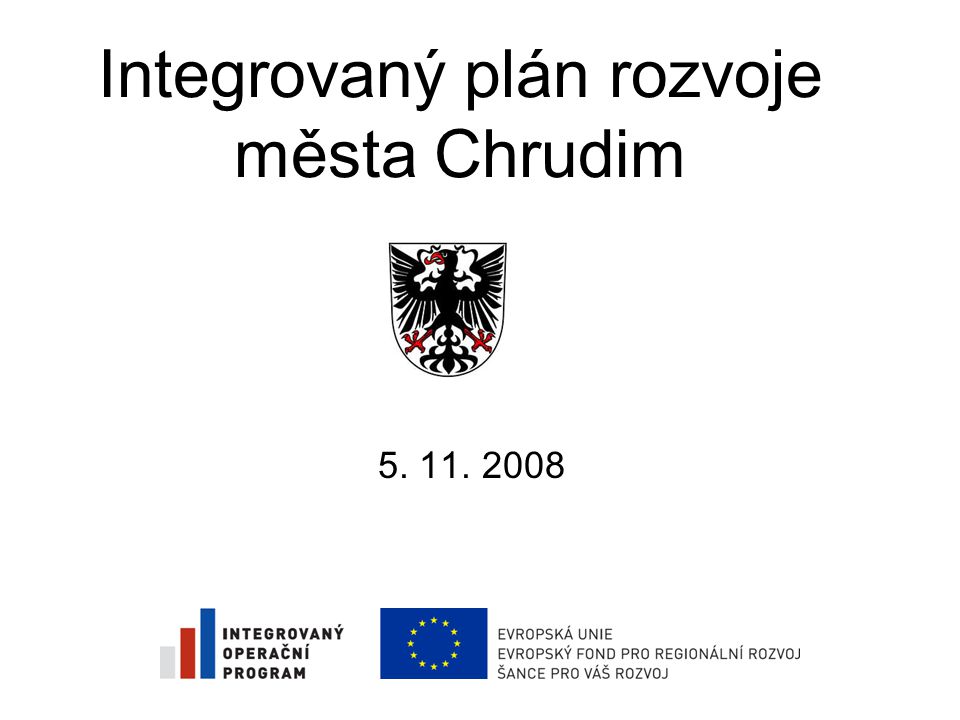 Integrovaný plán rozvoje města Chrudim