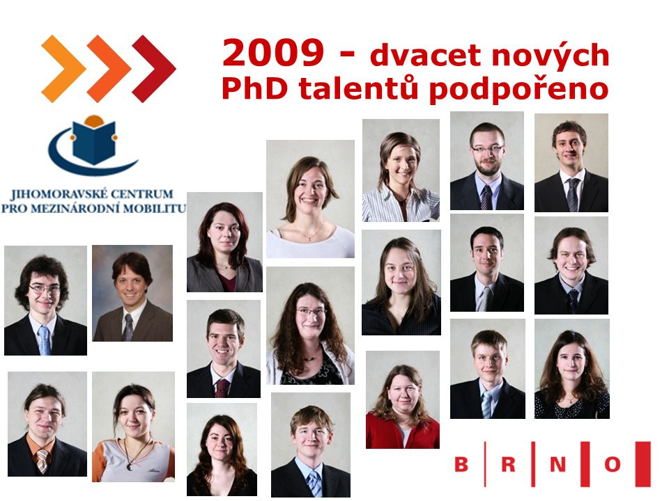 dvacet nových PhD talentů podpořeno