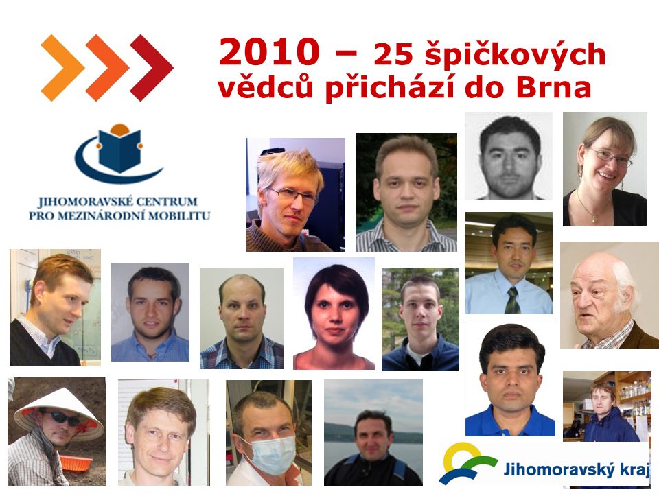 – 25 špičkových vědců přichází do Brna
