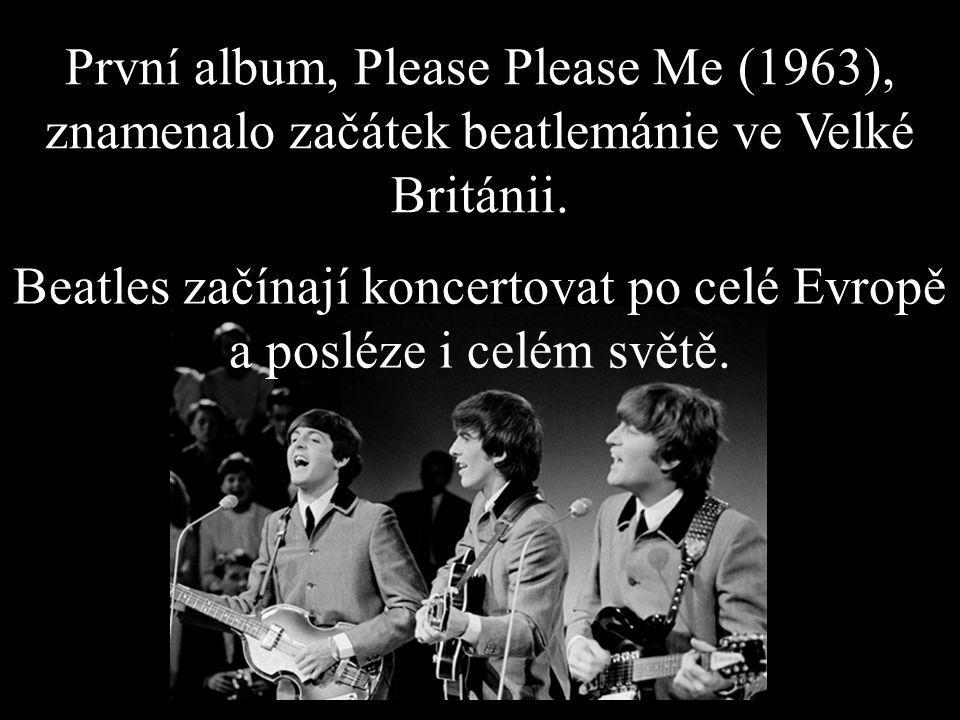 První album, Please Please Me (1963), znamenalo začátek beatlemánie ve Velké Británii.