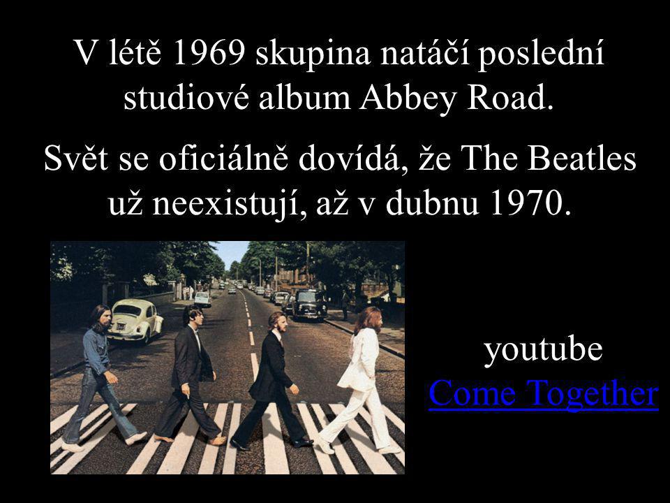 V létě 1969 skupina natáčí poslední studiové album Abbey Road.