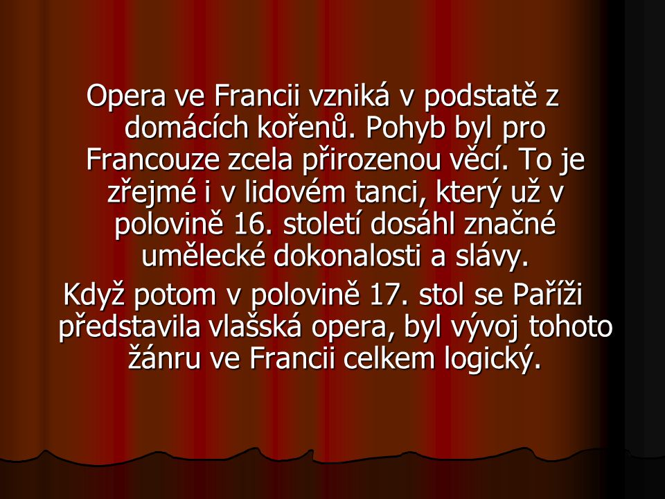 Francouzská opera
