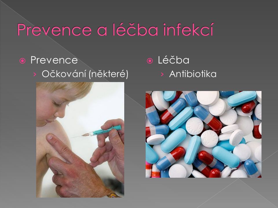  Prevence › Očkování (některé)  Léčba › Antibiotika
