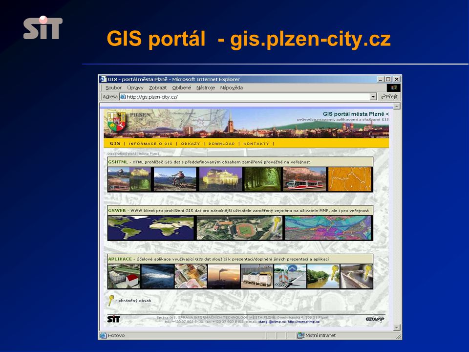 GIS portál - gis.plzen-city.cz