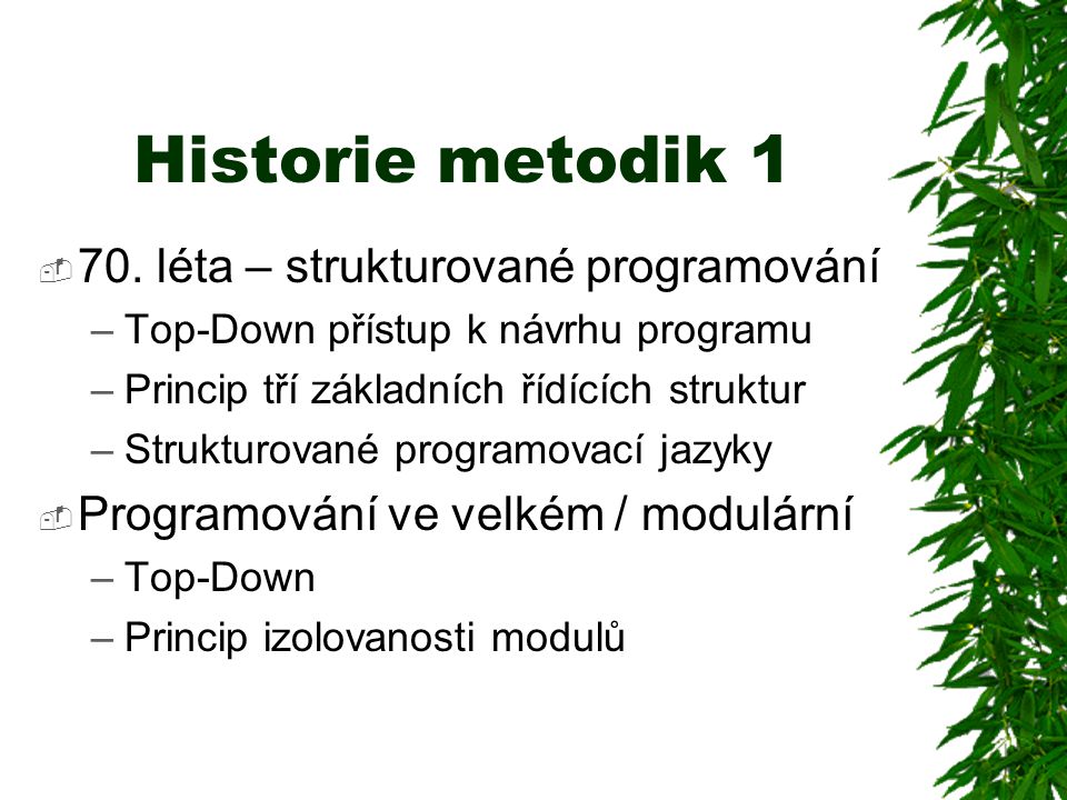Historie metodik 1  70.