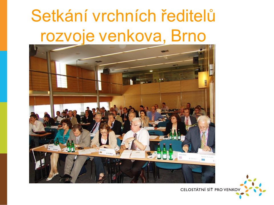 Setkání vrchních ředitelů rozvoje venkova, Brno