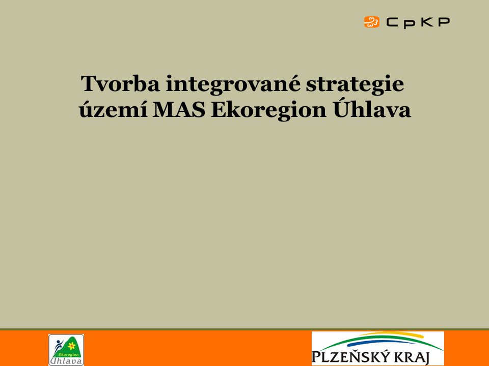 Tvorba integrované strategie území MAS Ekoregion Úhlava
