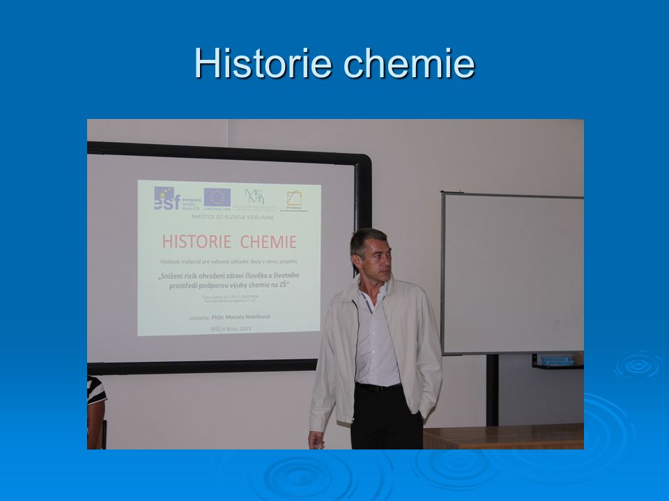 Historie chemie