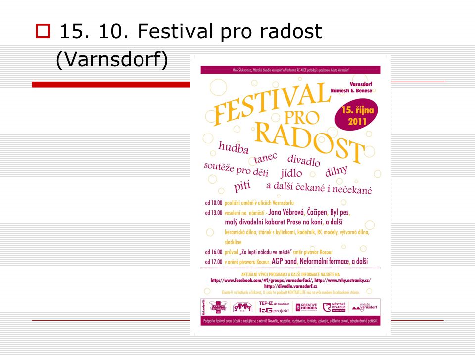  Festival pro radost (Varnsdorf)